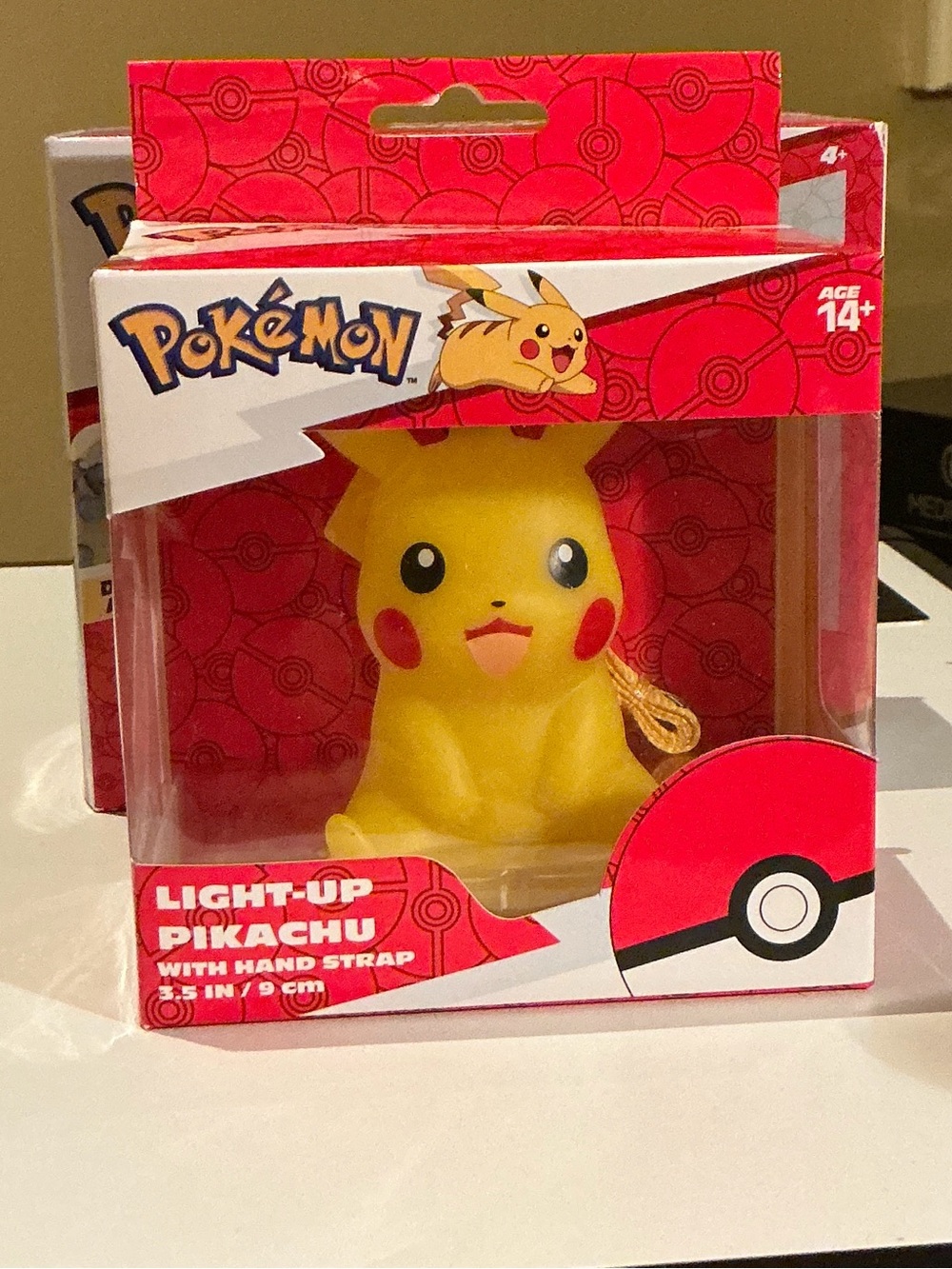 Pokemon Pikachu 3.5" Light-Up Figure with Hand Strap